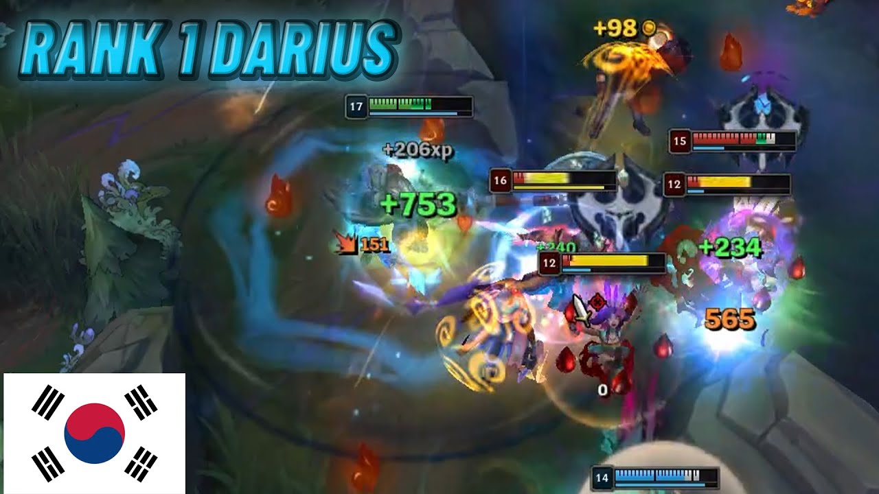 Rank 1 Darius makes Darius jungle work in KOREAN CHALLENGER?
