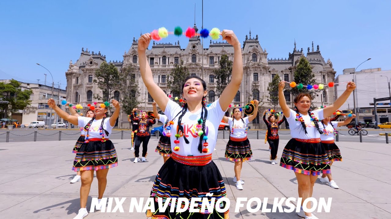 MIX NAVIDEÑO FOLKSION | COREOGRAFIA FOLKSION