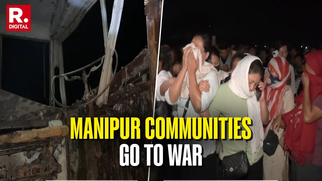 Manipur Protests: Communities Launch Violent Demonstrations After 6 Naga Hostages Killed | On Camera