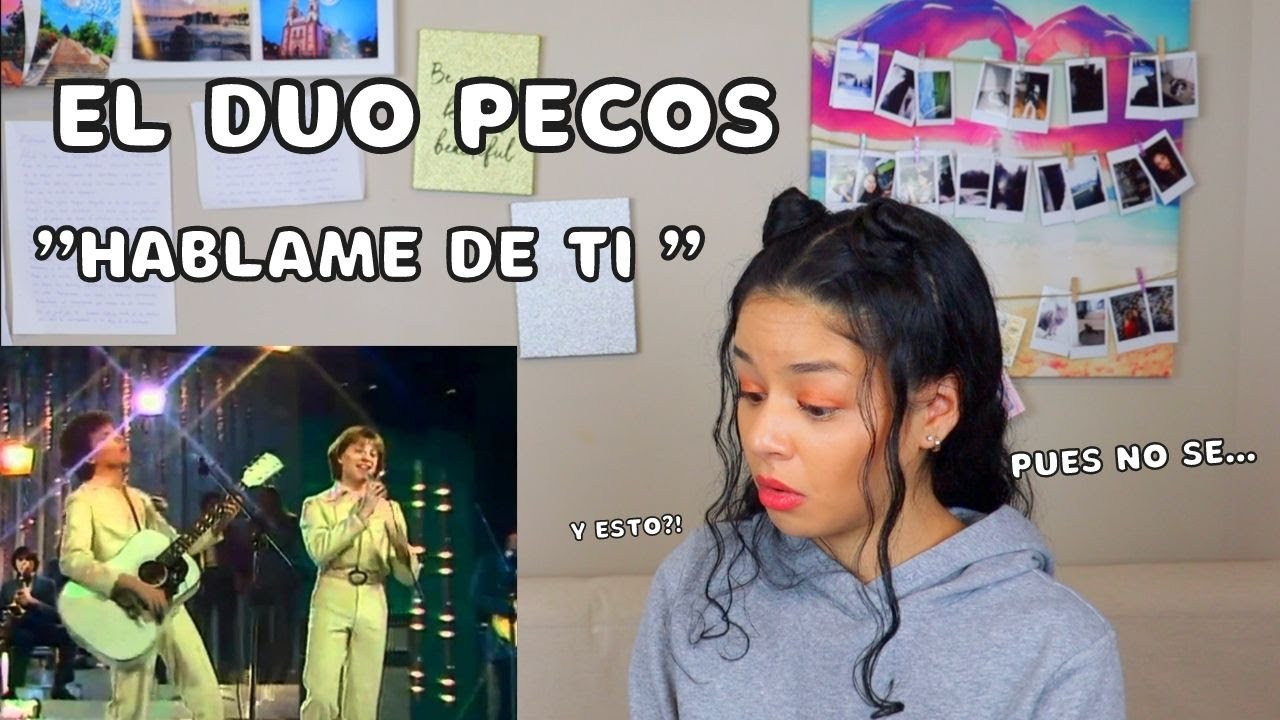 REACCIONO por PRIMERA VEZ a LOS PECOS - Hablame de ti