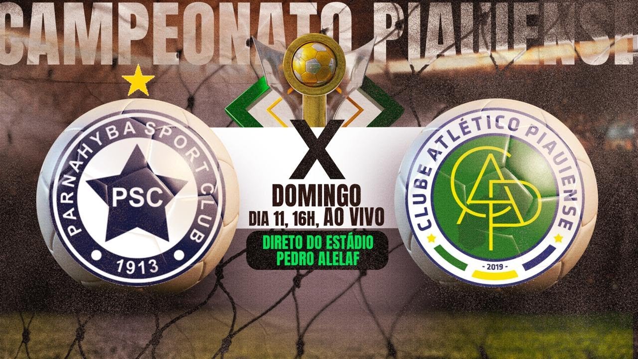Parnahyba x Atlético-PI | AO VIVO| Piauiense 2026 - 1ª rodada