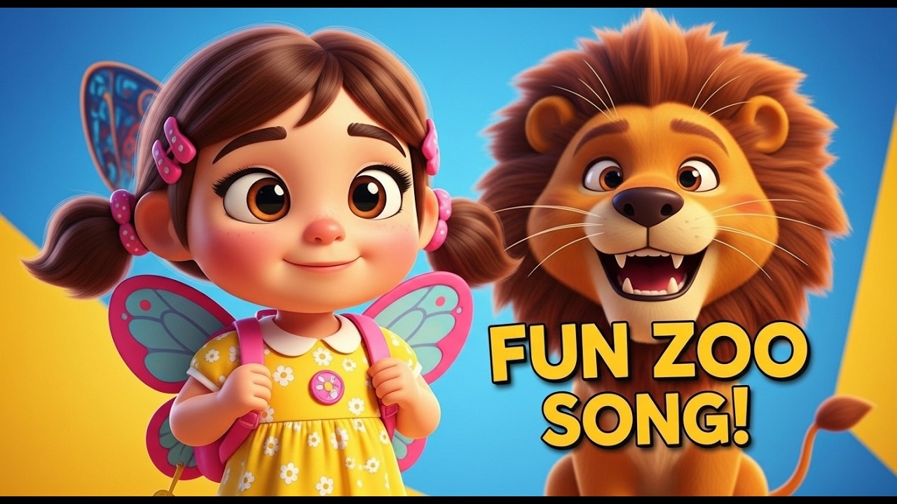 Let’s Go to the Zoo! 🦁🐧 Fun Animal Dance Song for Kids | 3D Cartoon Kids Video