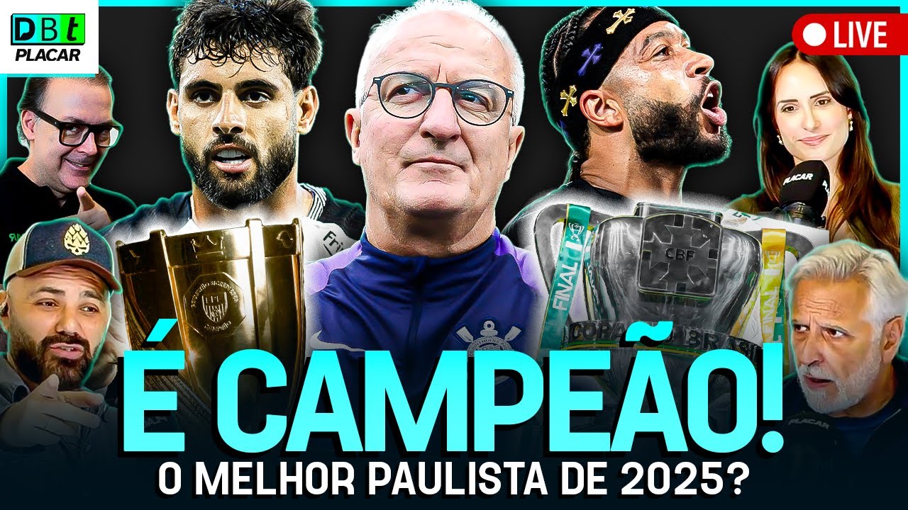 CORINTHIANS CAMPE&Atilde;O DA COPA DO BRASIL! MELHOR PAULISTA DA TEMPORADA 2025? | Debate Placar | 22/12
