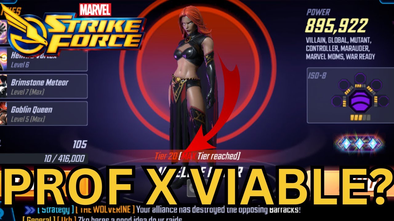 I TOOK MADELYNE PRYOR TO G20 AND HAD SO MUCH FUN | MARVEL Strike Force | MSF