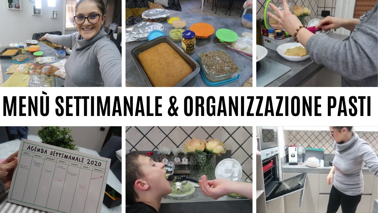 PREPARAZIONE DEI PASTI FACILE| SPESA CON ME| PIANIFICHIAMO UN BUON MENÙ SETTIMANALE INSIEME| DebbyG