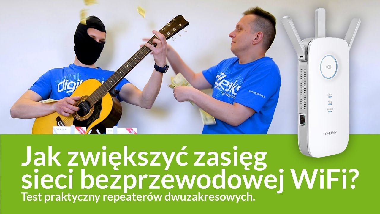 Jak zwiększyć zasięg sieci bezprzewodowej WiFi? Test praktyczny repeaterów dwuzakresowych.