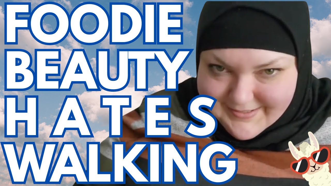 Foodie Beauty REALLY Doesn't Want to Walk With Her Husband