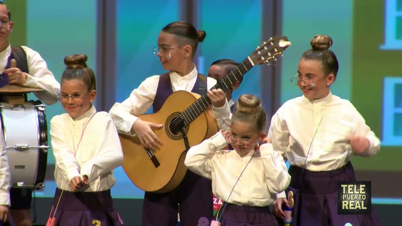 Carnaval de Puerto Real 2025. Chirigota infantil 'Los Decentes'