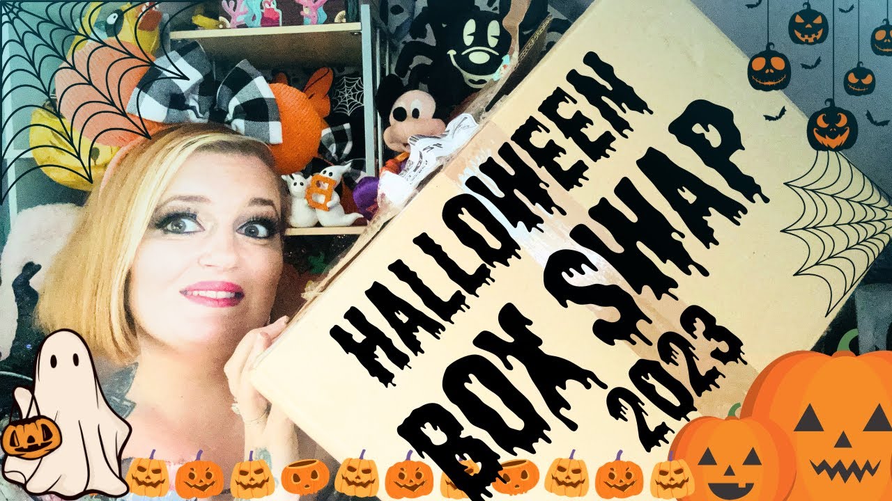 The Gruesome Halloween Box Swap 2023! Disney Halloween Box Swap!
