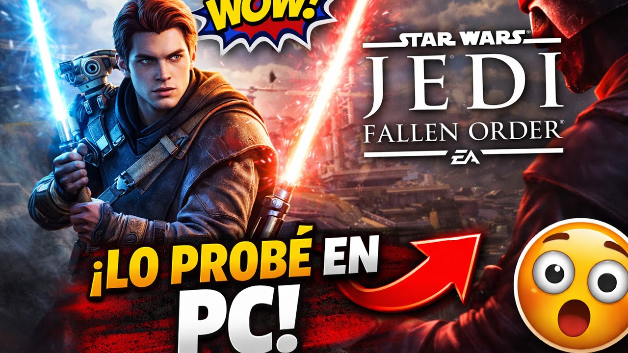 Pensé que iba a ir fatal… Jedi Fallen Order me sorprendió en PC 😳