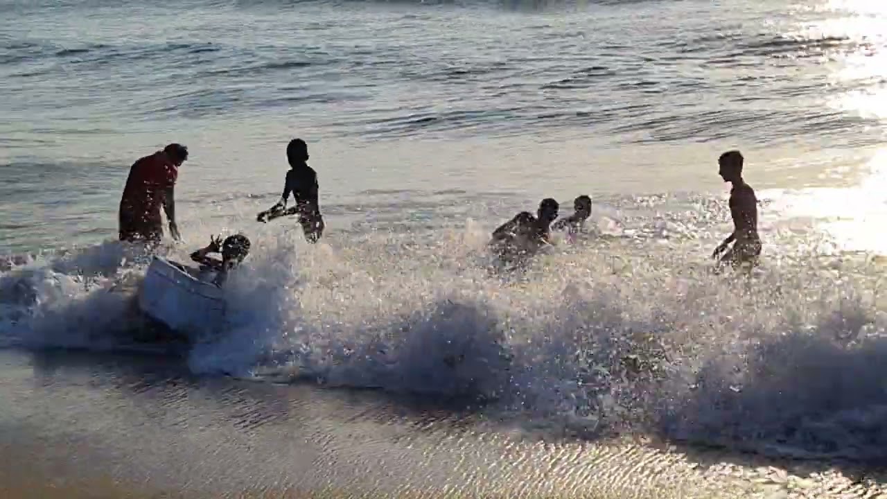 Desi Surfing beach