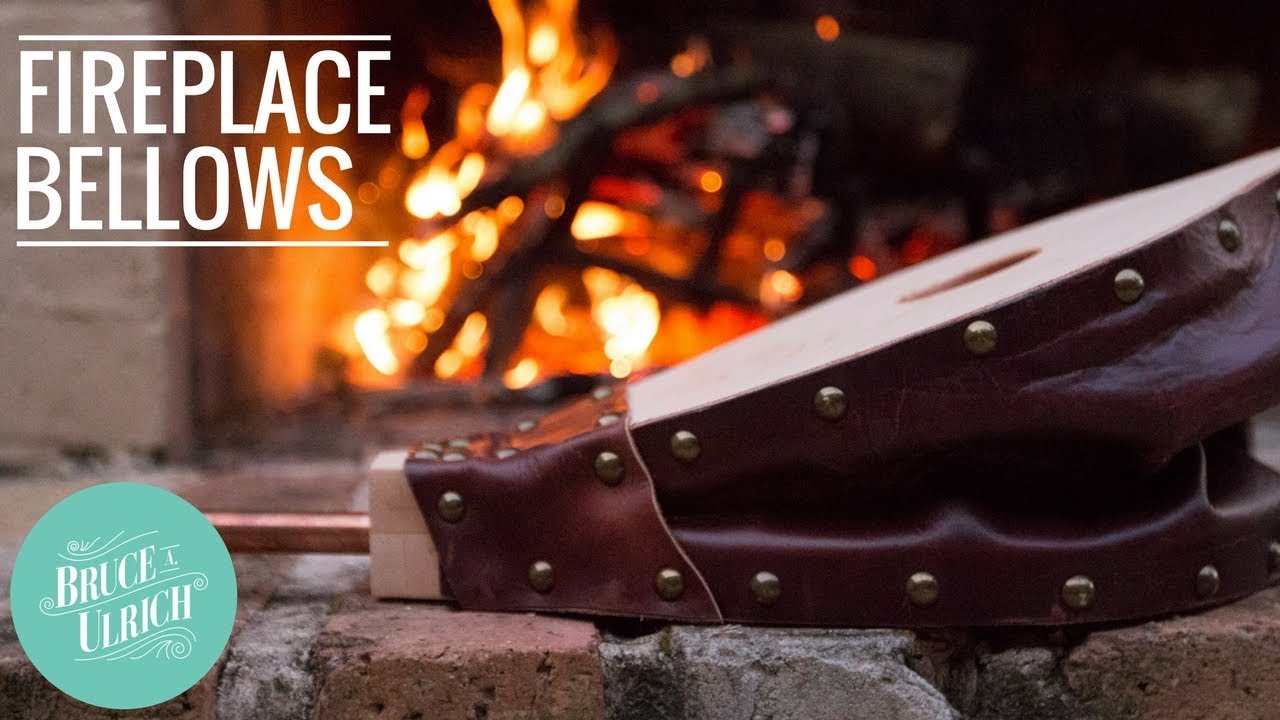How to Make A Fireplace Bellows // Wood and Leather