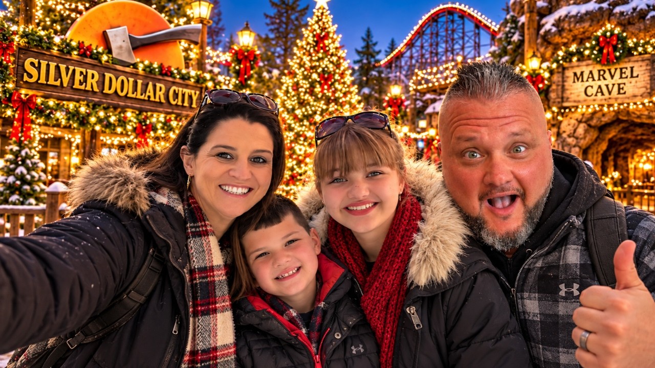 ЛУЧШИЙ СЕМЕЙНЫЙ ОТДЫХ в Брэнсоне, штат Миссури! Парк развлечений Silver Dollar City и пещера Marvel.