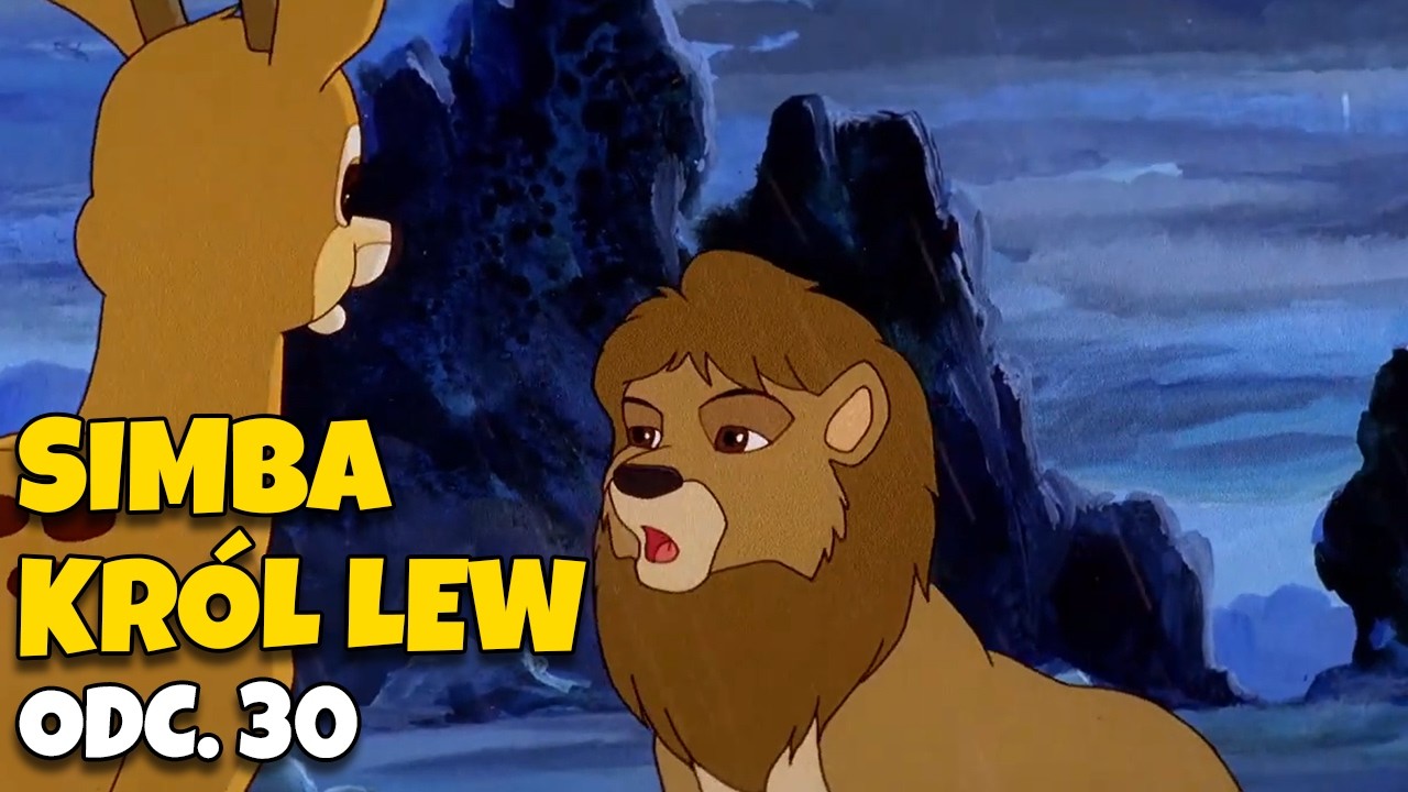 🦁 Simba Król Lew – Odc. 30 „Porzucony szczeniak” | Bajka Po Polsku