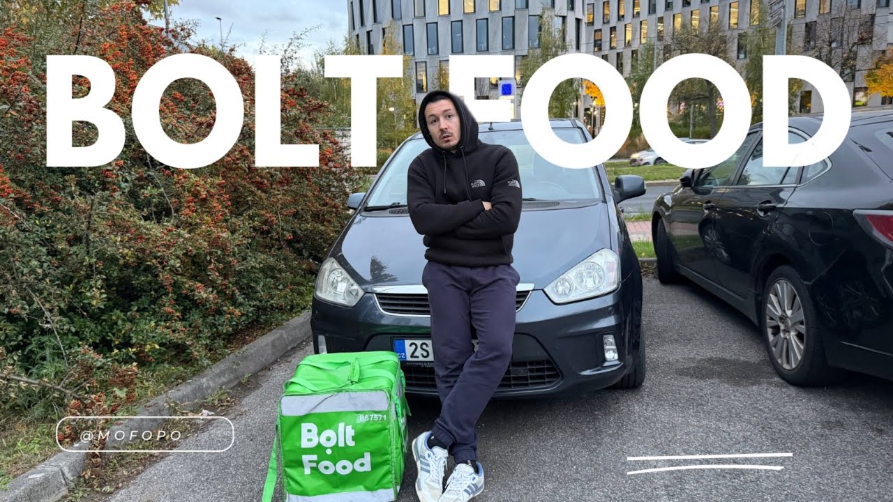 Kolik vydělá kurýr za 1 den? (BoltFood vlog)