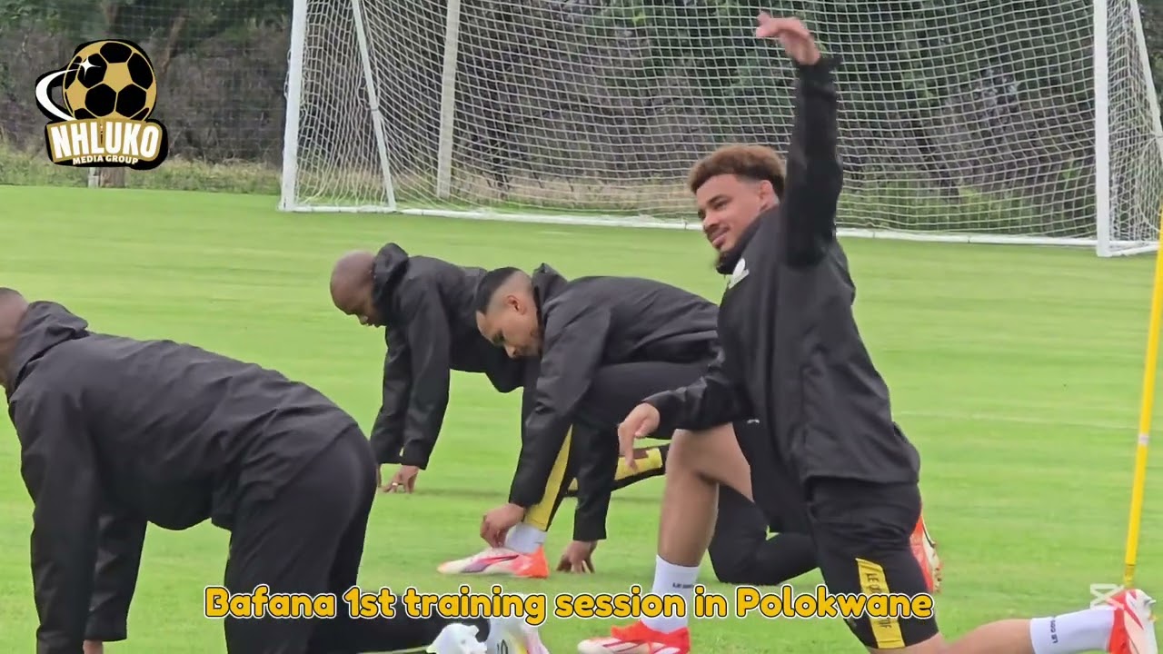 Bafana Bafana First Training Session | Bafana v Lesotho | 2026 FIFA World Cup 🇺🇸 & 🍁