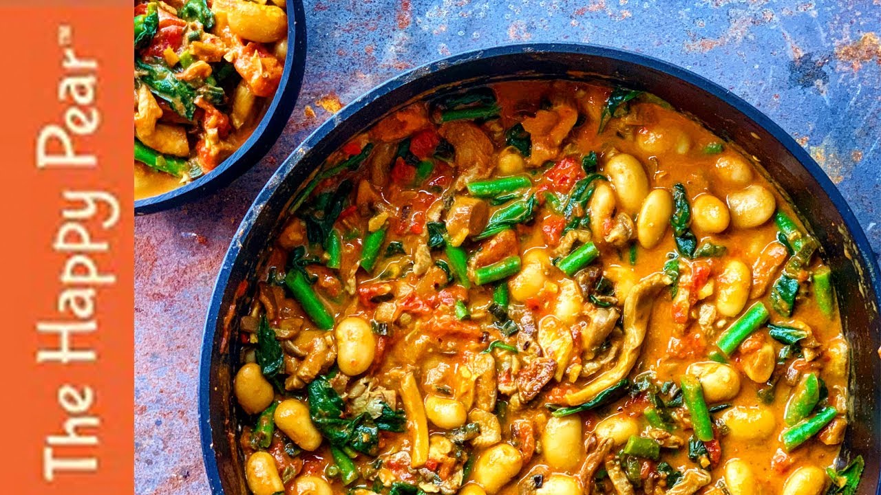 SPINACH & BUTTER BEAN CURRY | LOW FODMAP | VEGAN