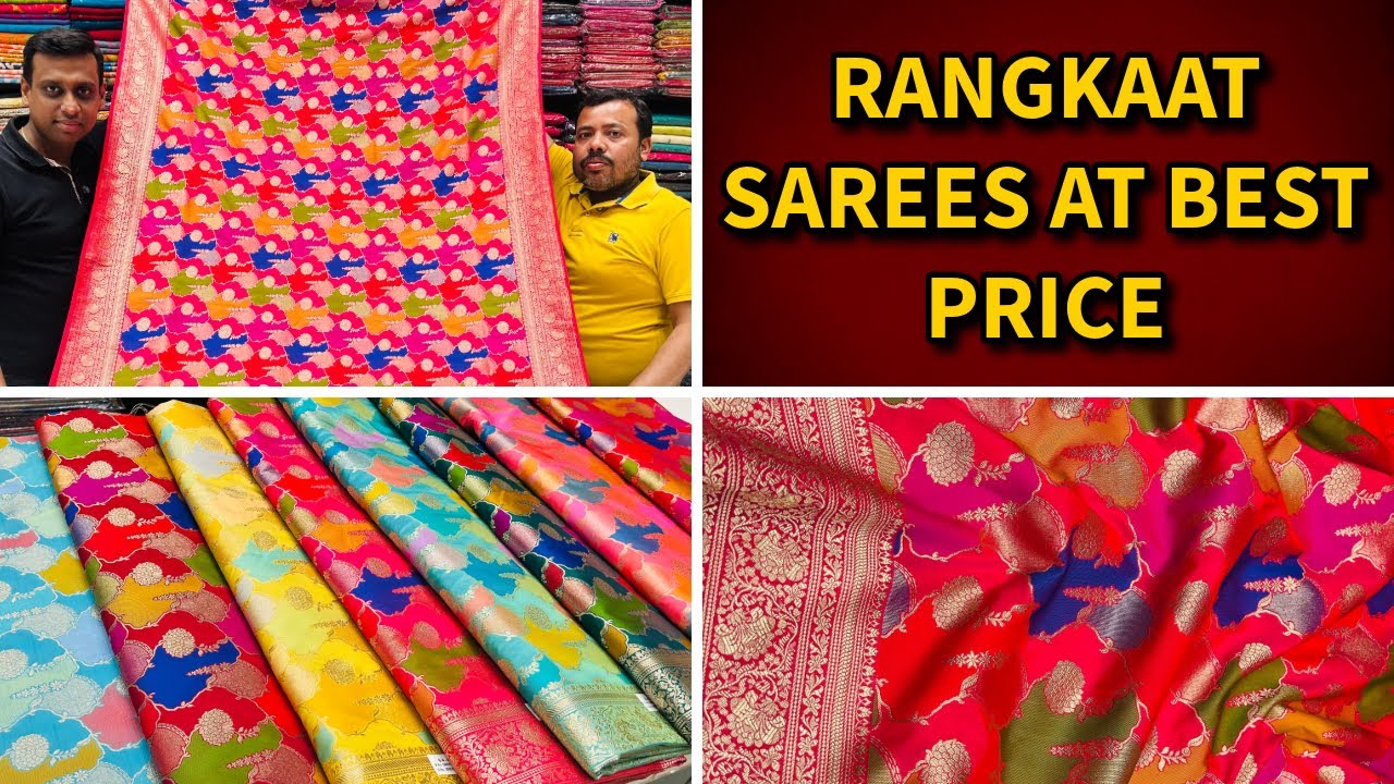 RANGKAAT SAREES AT BEST PRICE | ADI INDIAN SILK HOUSE |  BEST SILK SAREES OF KOLKATA