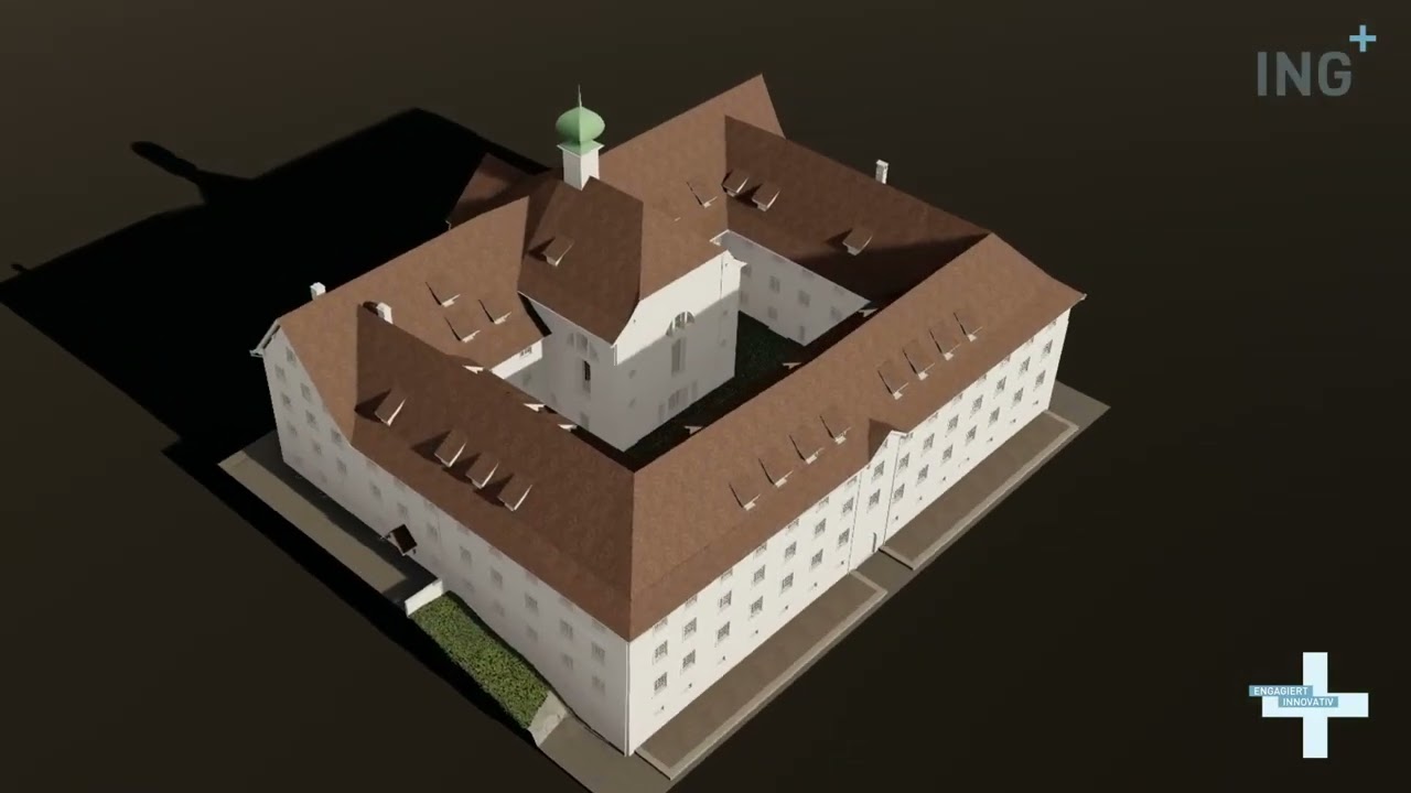 3D Modeling ehemaliges Kloster Kalchrain