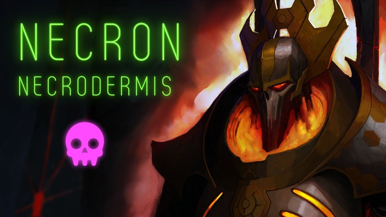 Warhammer 40k Lore Necron Necrodermis: Flesh of the Gods
