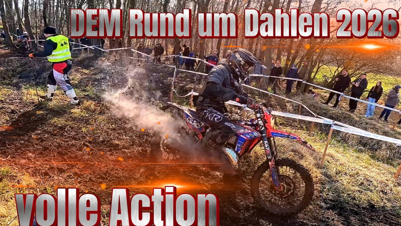 Deutsche Enduro Meisterschaft Dahlen &ndash; SO brutal war der Saisonstart!