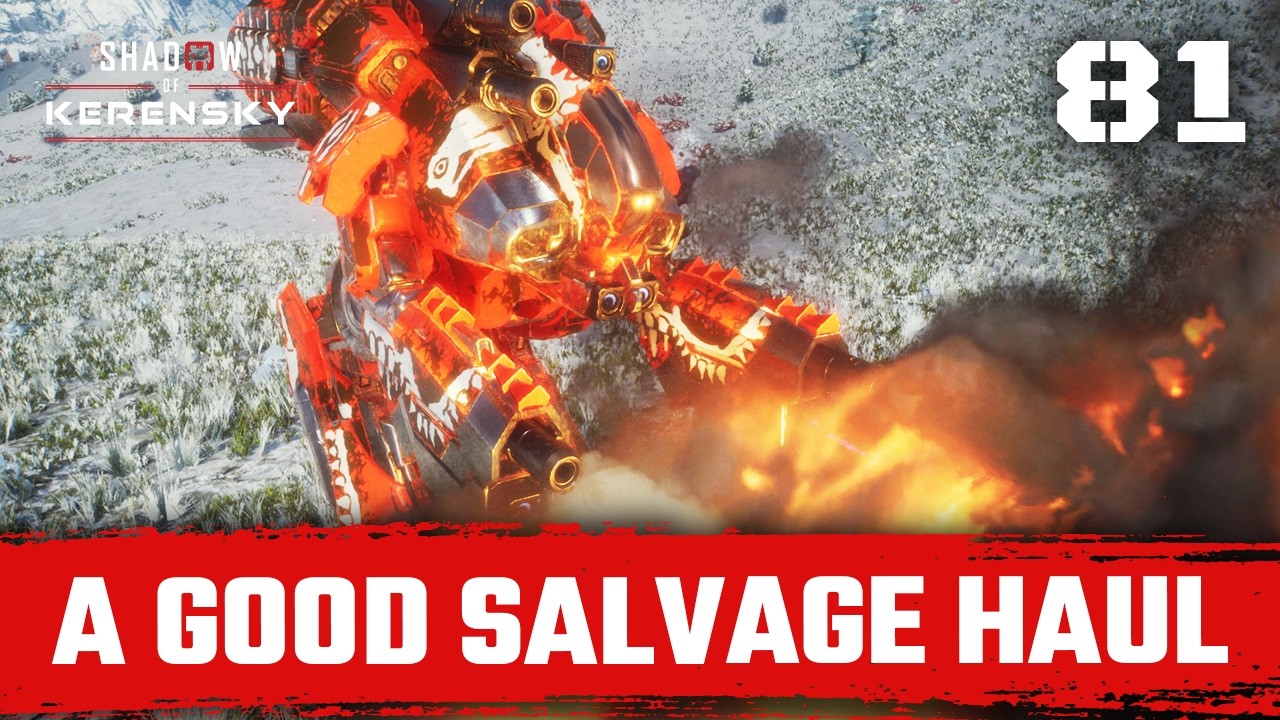 A new Missile Bane Build and Hunting More Salvage | MechWarrior 5: Mercenaries Modded 81