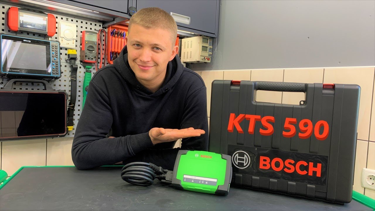 Діагностичний комплекс Bosch KTS590 - Детальний огляд