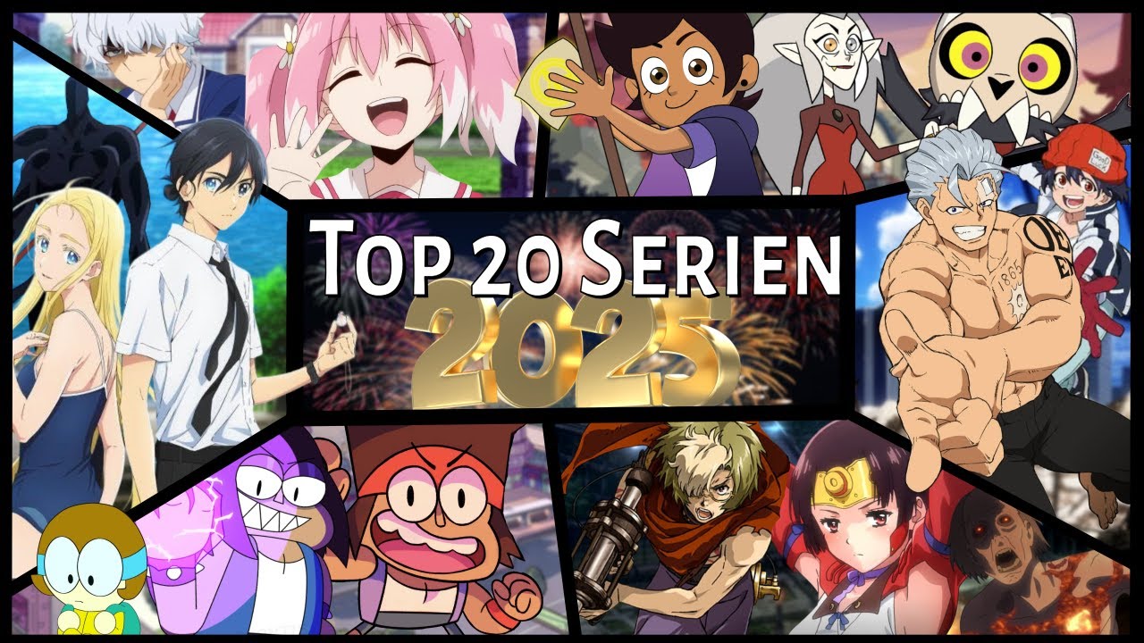 Top 20 Serien, die ich 2025 das erste mal Geschaut habe!