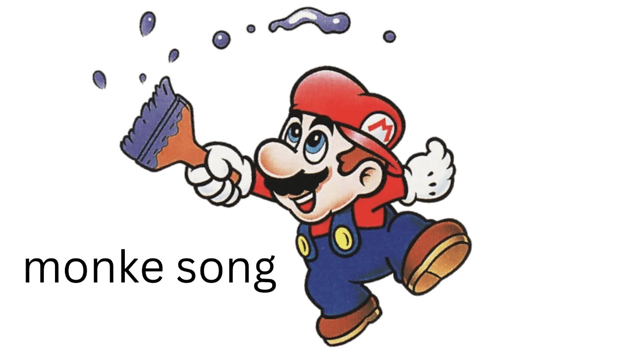 Mario Paint - Monkey Song Remix