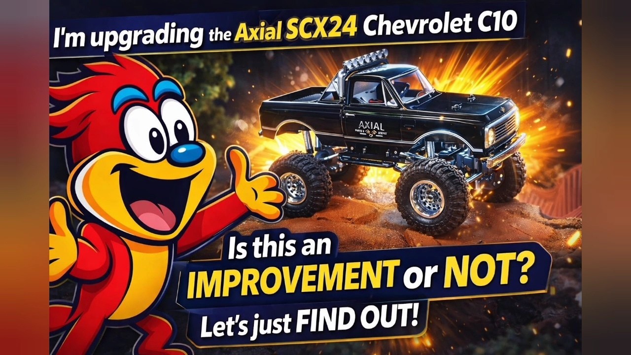 I'm Upgrading The Axial SCX24 Chevrolet C10... Is This An Improvement Or Not... #crawler