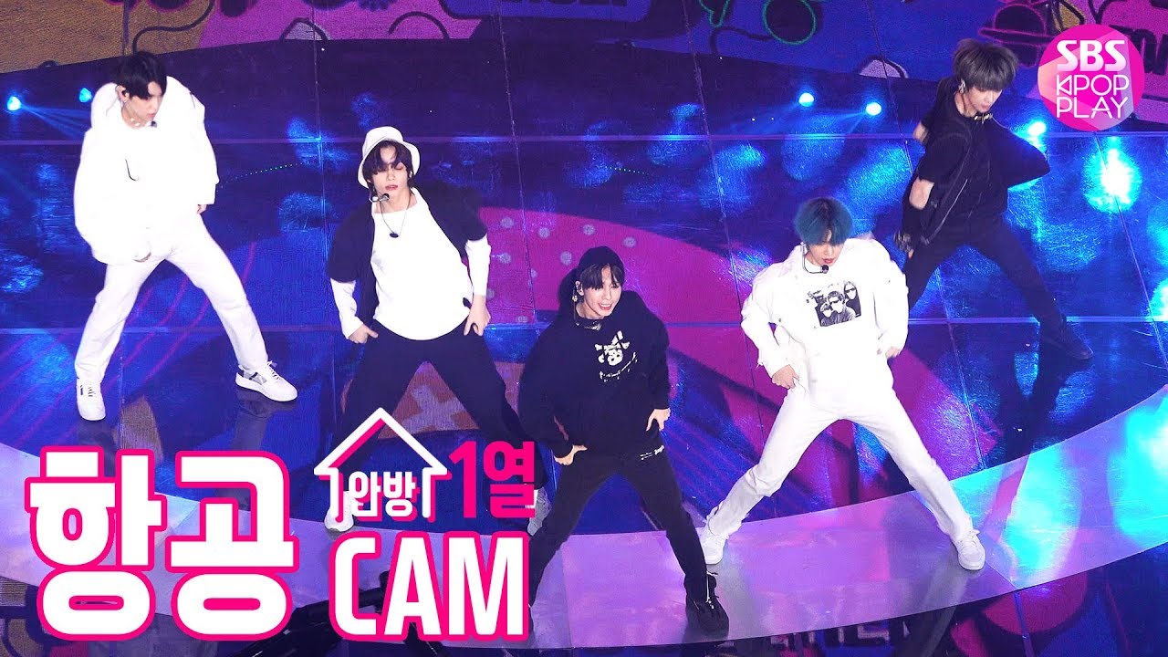 [항공캠4K] TXT 'Angel Or Devil' (TOMORROW X TOGETHER High Angle Cam)│@SBS Inkigayo_2019.12.1