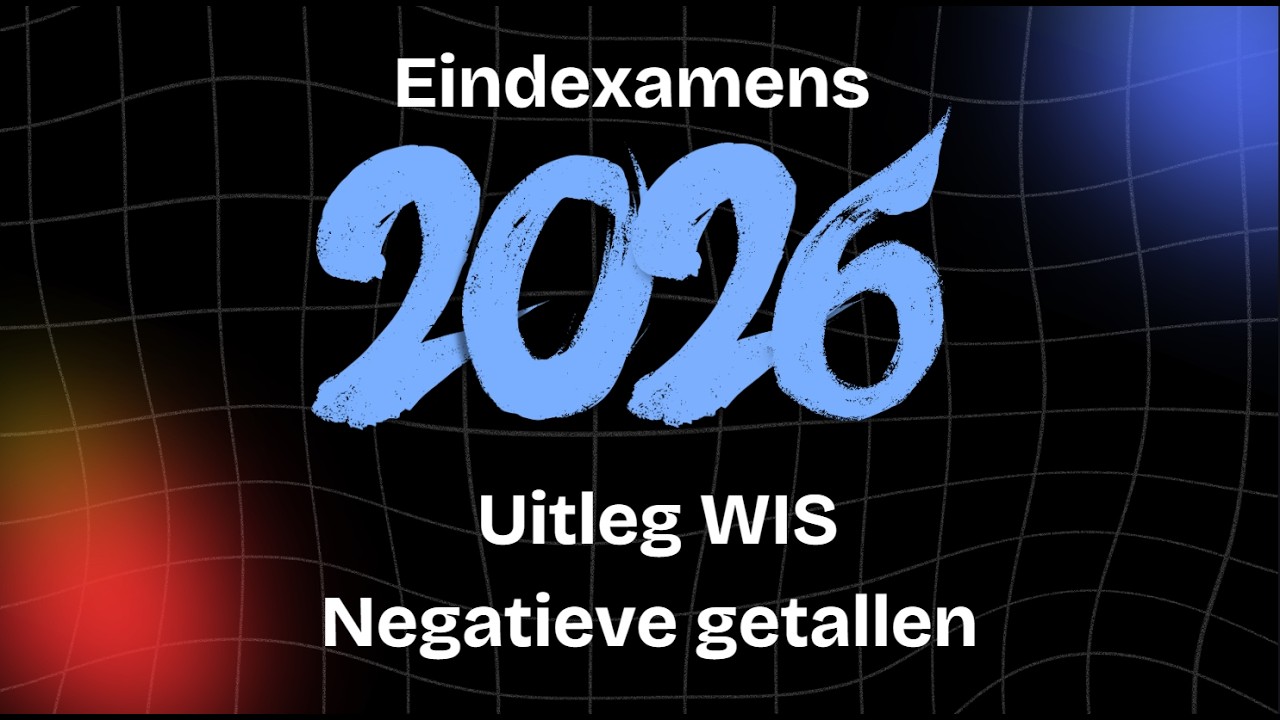 Eindexamen uitlegvideo Negatieve getallen - Wiskunde