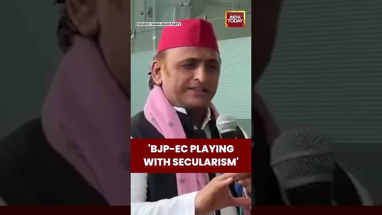Akhilesh Yadav Accuses BJP-Election Commission of Destroying Secularism | Kolkata | West Bengal