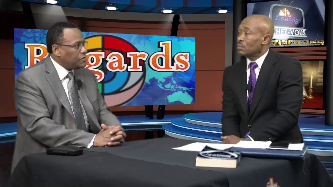 Tele Louange Live-Regards sur Tele Louange: Jean Samuel Trezil re&ccedil;oit le Rev. Dr. Eden Mcguffie