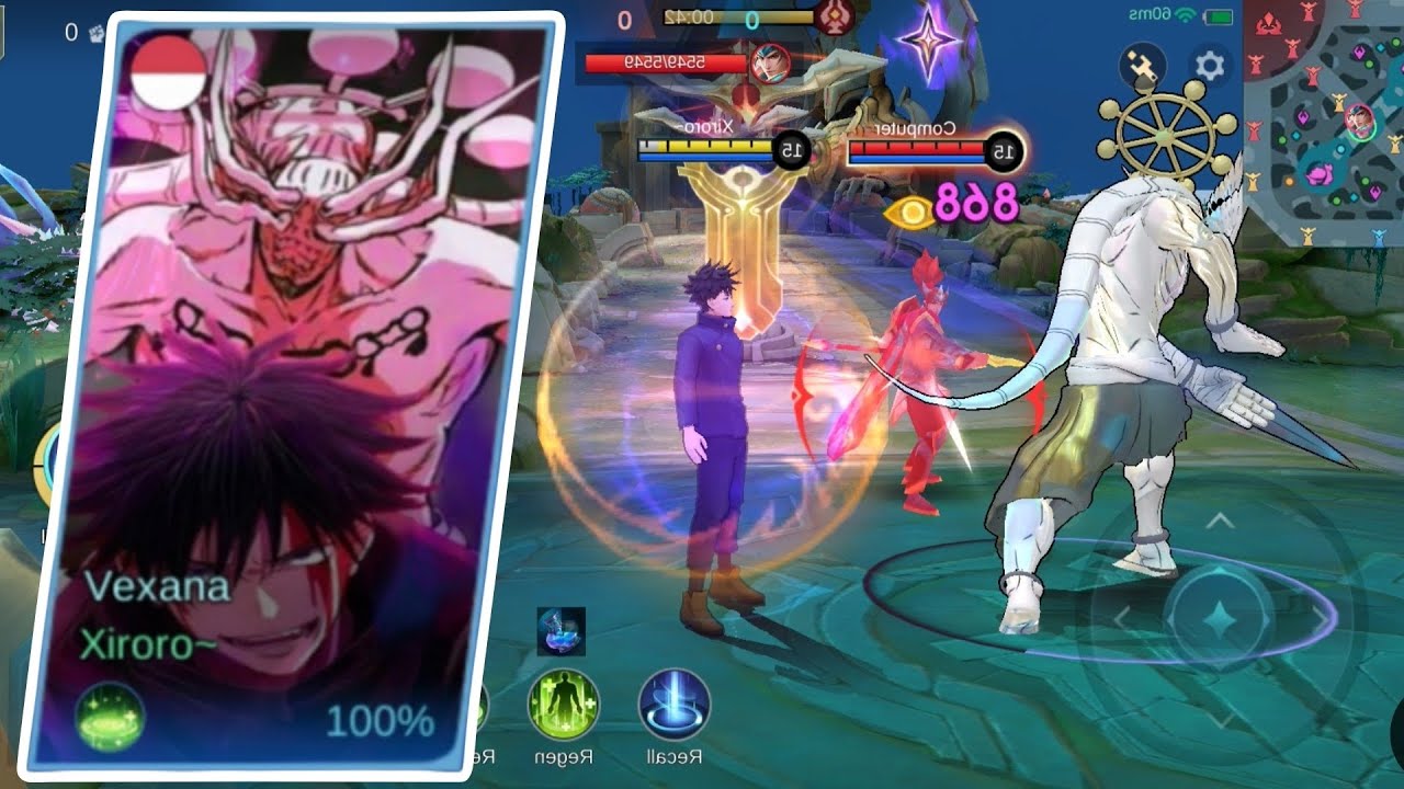 Script Skin Vexana X Megumi Fushiguro Jujutsu Kaisen 3D Models