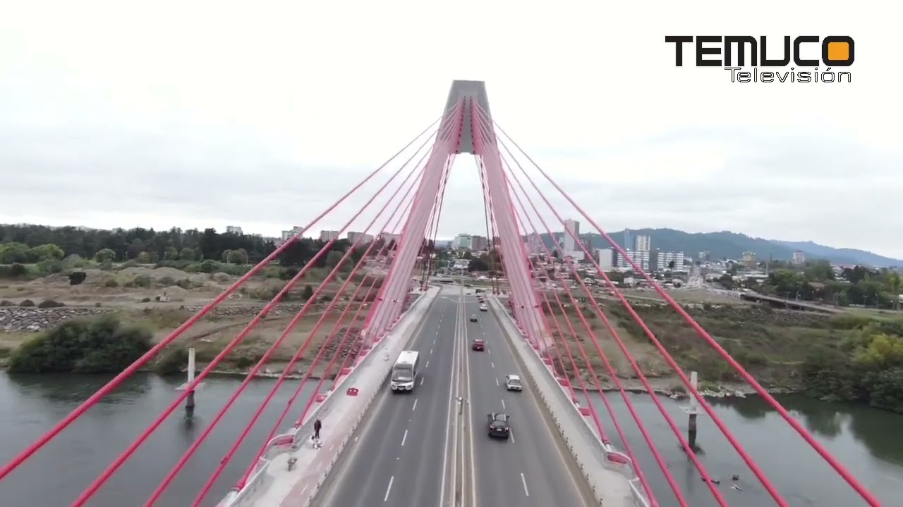 🟧 Compartimos vuelo en primera persona en el Puente Treng Treng-Kay Kay #Temuco #PadreLasCasas