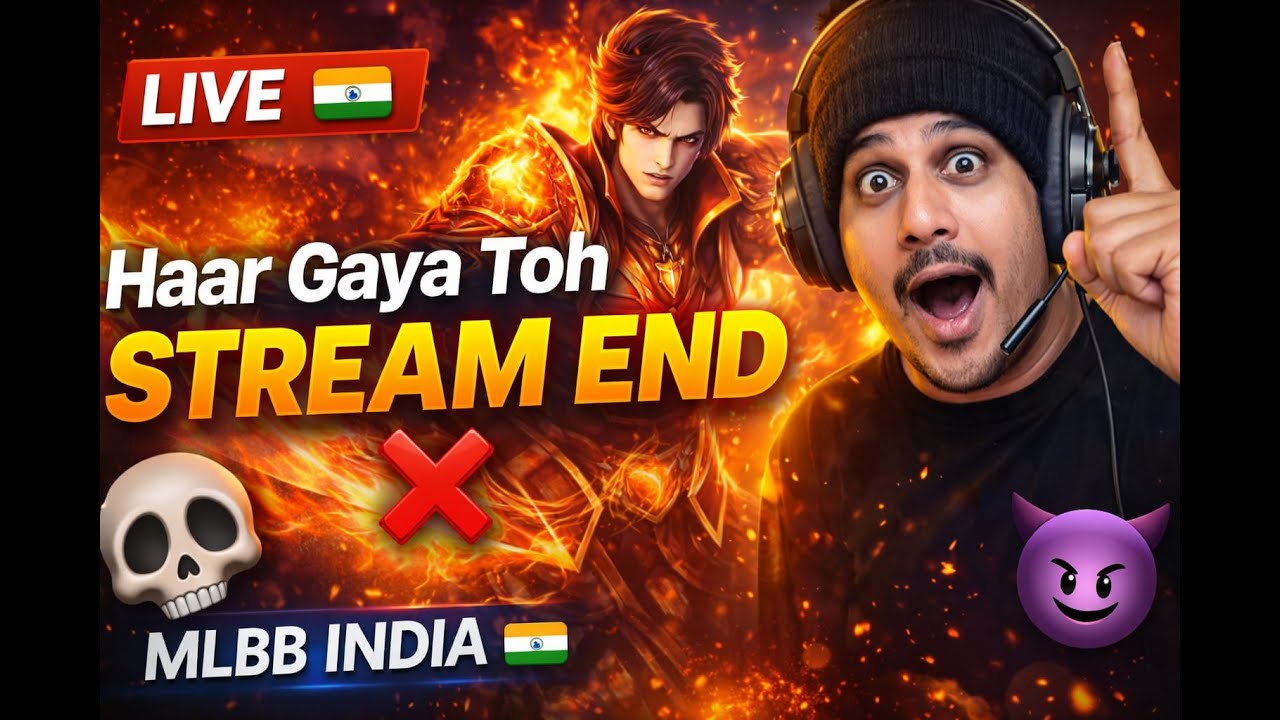 🔴 LIVE | MLBB India 🇮🇳 | Mythic Rank Push 🔥 | Hindi #mlbb #shorts #mobilelegend