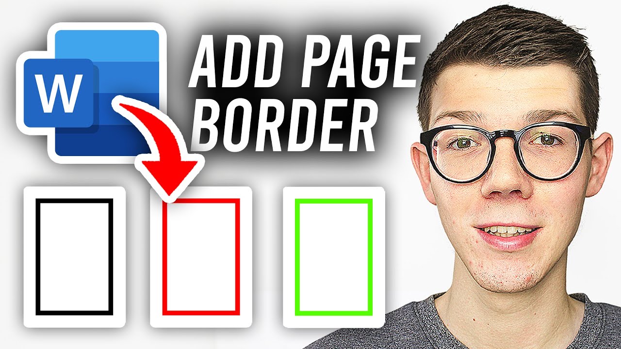 How To Add Page Border In Word - Full Guide