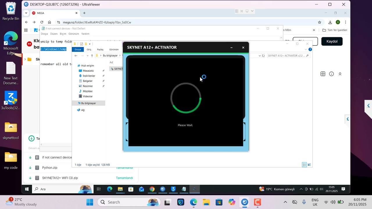 how to fix Driver Skynet A12+ Activator device not detected
