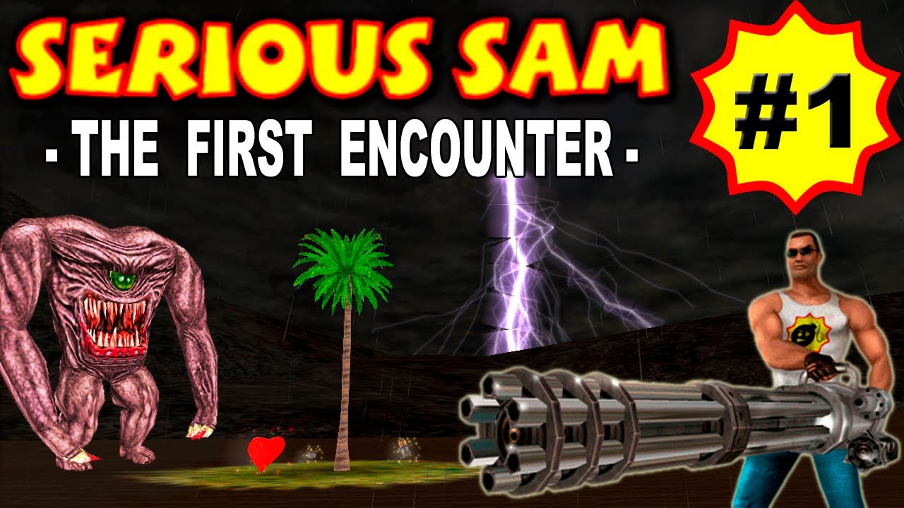 Serious Sam: The First Encounter, Древний Египет (ВСЕ СЕКРЕТЫ) часть 1 прохождение