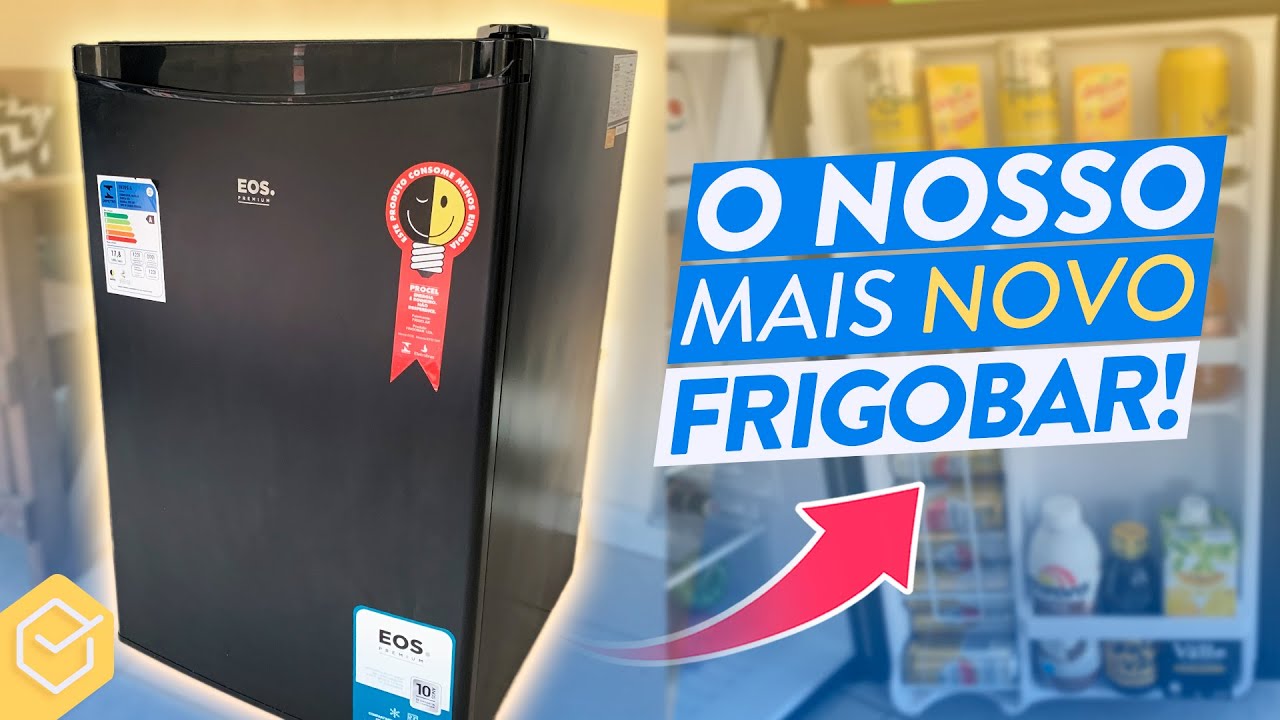 FRIGOBAR CUSTO BENEFÍCIO para VARANDA GOURMET!! // FRIGOBAR EOS PREMIUM 118L
