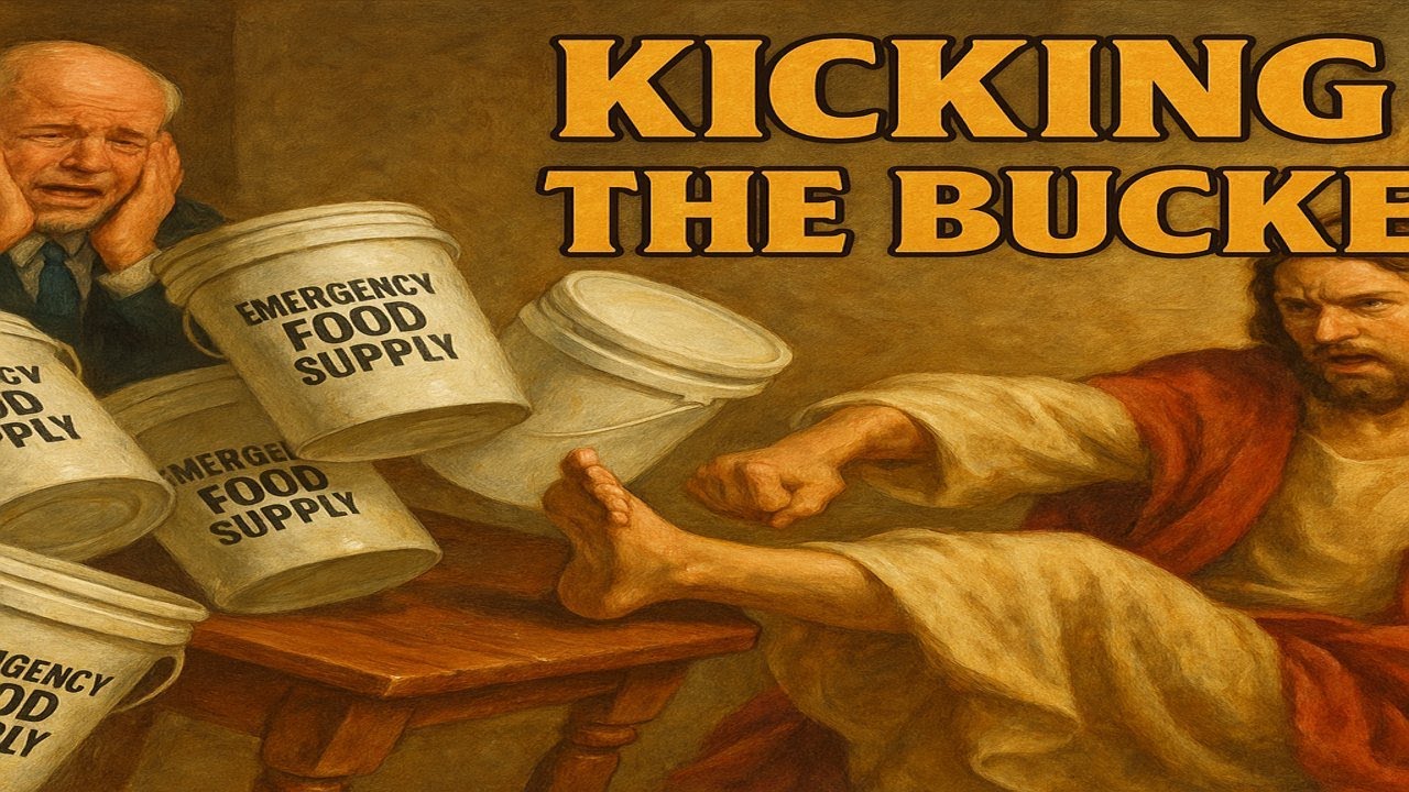 End Times Taste Test I Eating and Critiquing - Jim Bakker's Buckets and More!