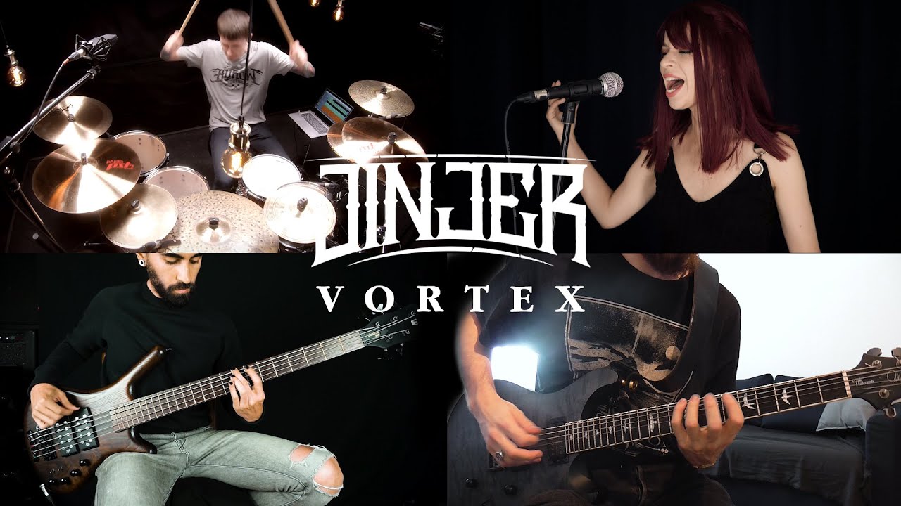JINJER - Vortex (Full band cover by Morphide, Dmitry Kim, Luca Toberer, The Pirate Bass)
