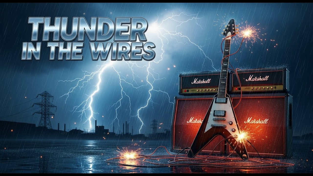 Thunder in the Wires | 80s Rock Revival | Classic Sound, Modern Production