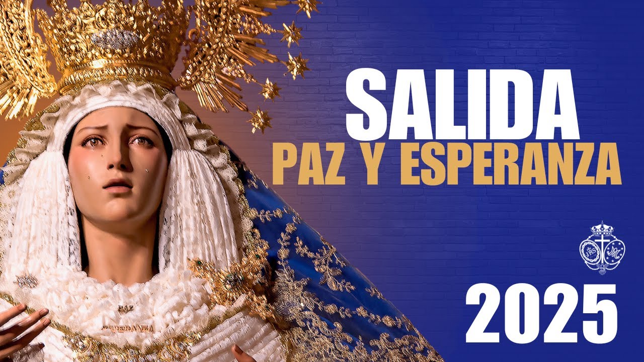 Virgen de la Paz y Esperanza | Salida Catedral Magistral | Semana Santa 2025 | Alcalá de Henares