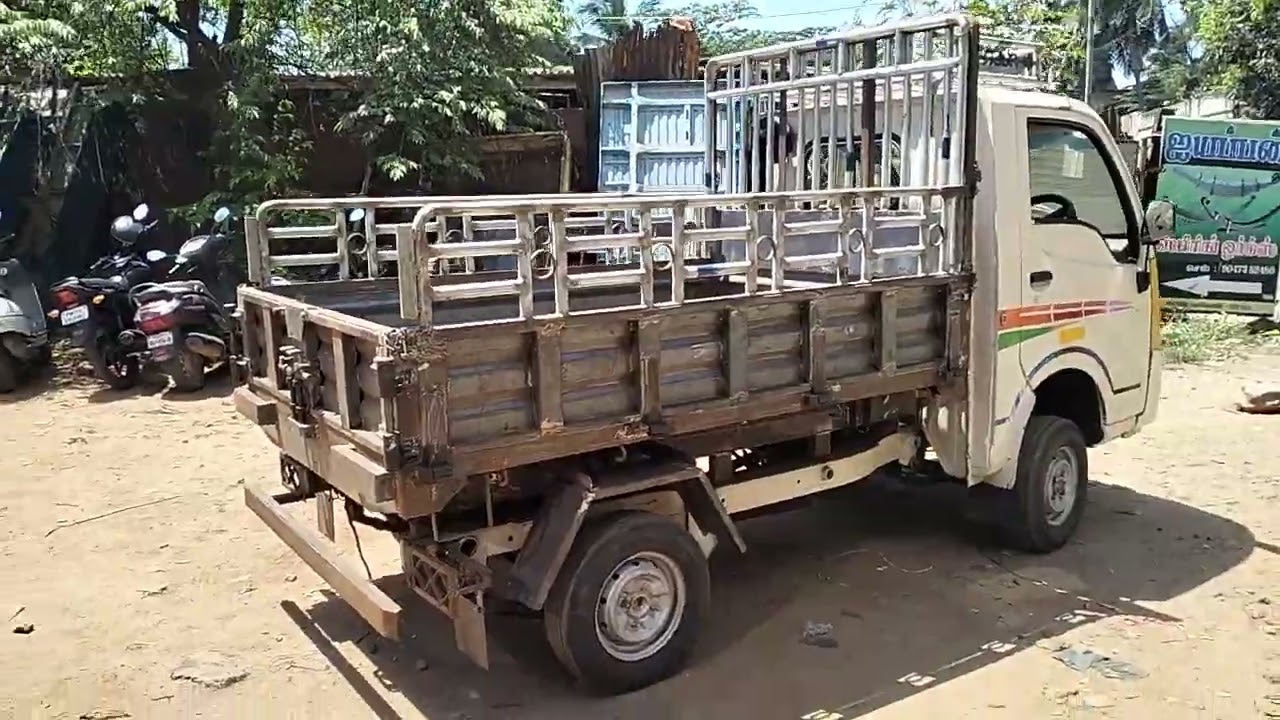 #Tata Ace ht tipper work # body building #