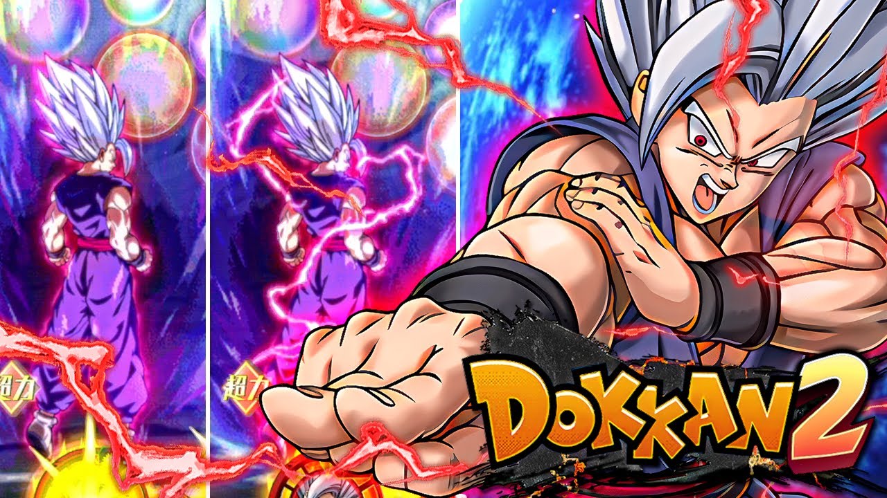 *NEW* BATTLE MOTION! 100% LR BEAST GOHAN! (DBZ: Dokkan Battle)