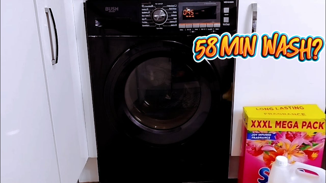 Satisfying Laundry Cycle: Bush Washer (58 Minutes - No Talking)