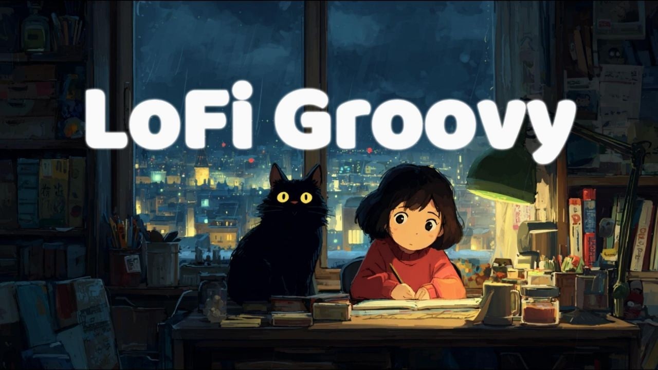 hiya & meow Атмосферная музыка для учебы на рассвете | Urban Lofi Groovy