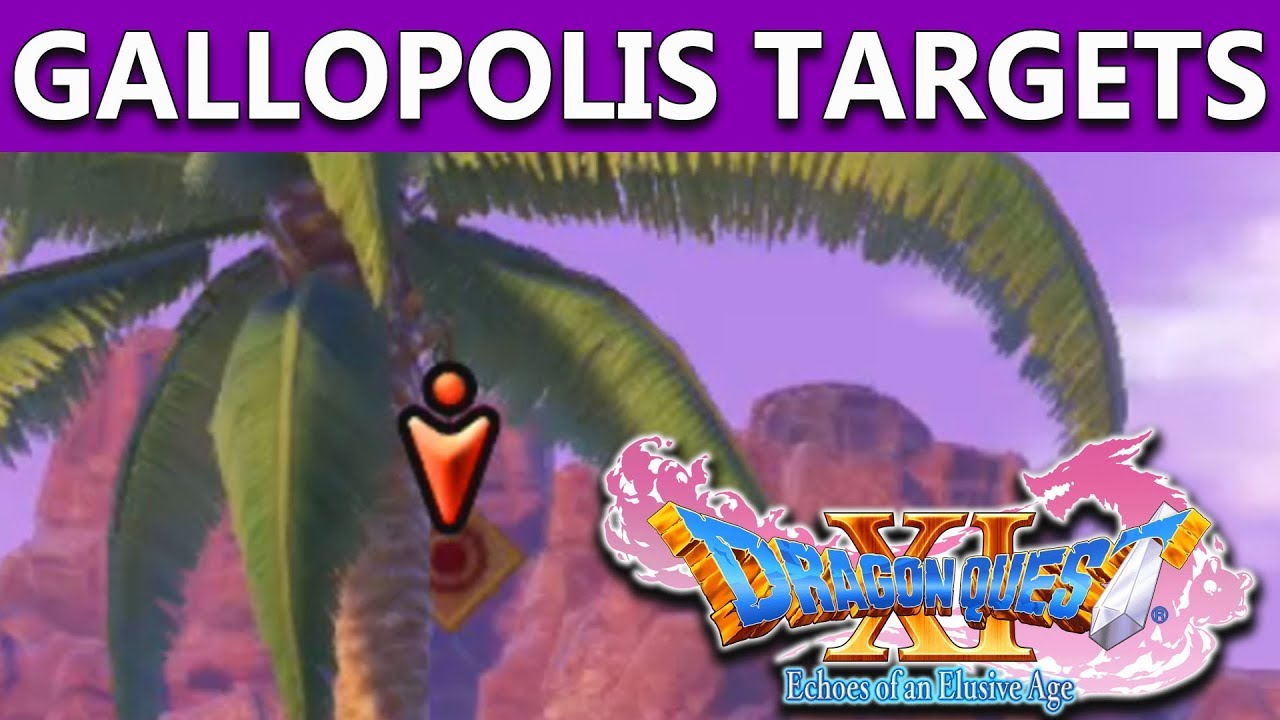 Dragon Quest XI | Расположение целей для арбалета в регионе Галлополис — простое руководство!
